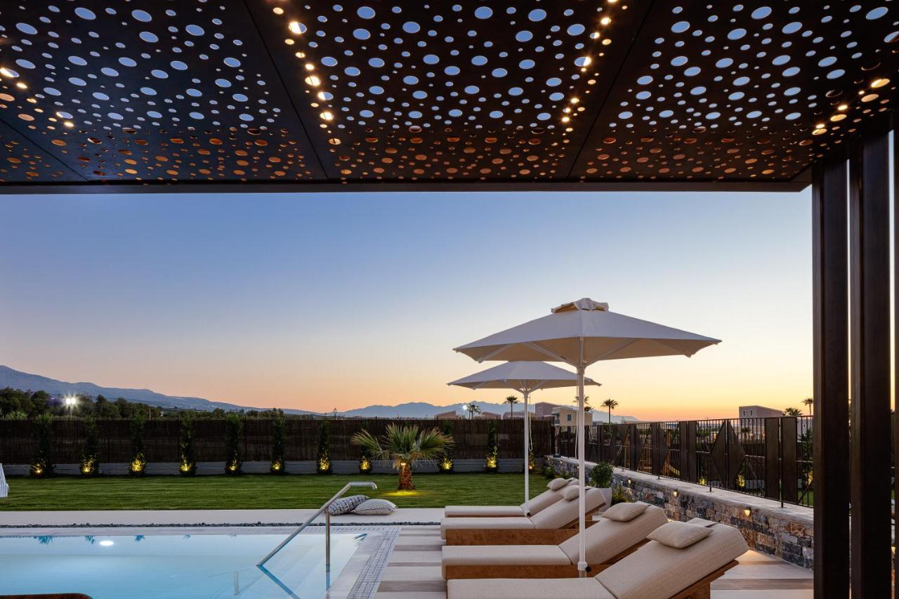Terrazzo Luxury Villas Pigianos Kampos  Zewnętrze zdjęcie