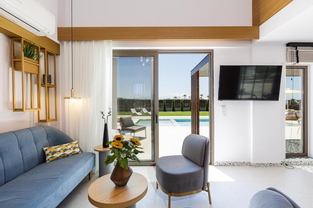 Terrazzo Luxury Villas Pigianos Kampos  Zewnętrze zdjęcie