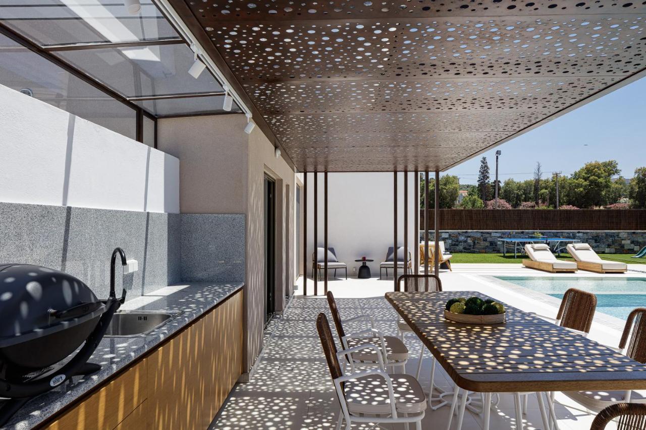 Terrazzo Luxury Villas Pigianos Kampos  Zewnętrze zdjęcie