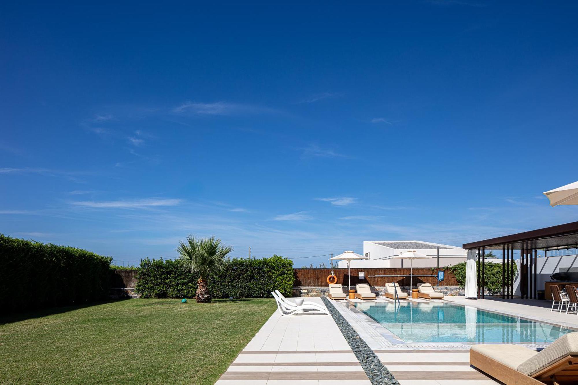 Terrazzo Luxury Villas Pigianos Kampos  Zewnętrze zdjęcie