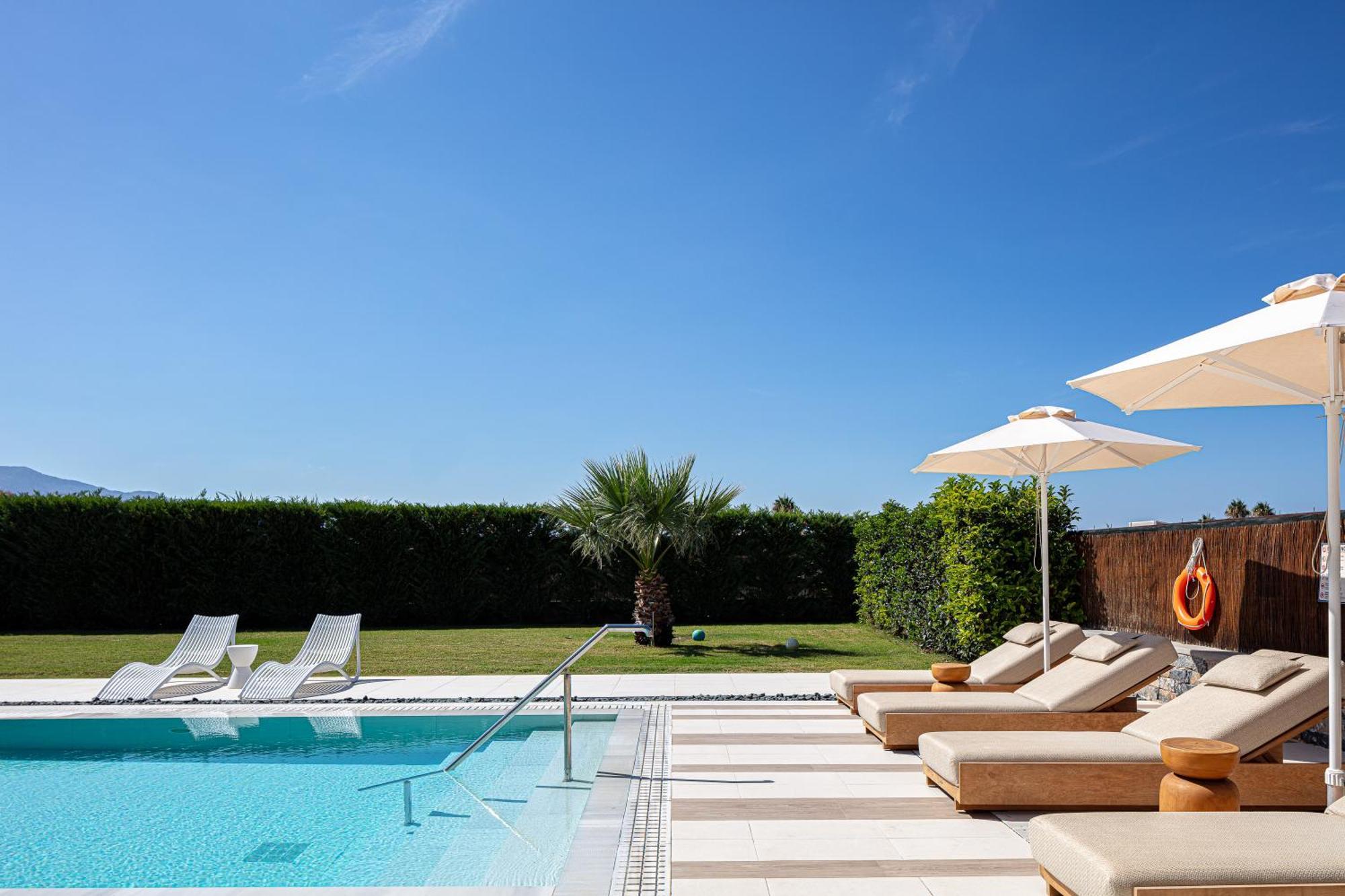 Terrazzo Luxury Villas Pigianos Kampos  Zewnętrze zdjęcie