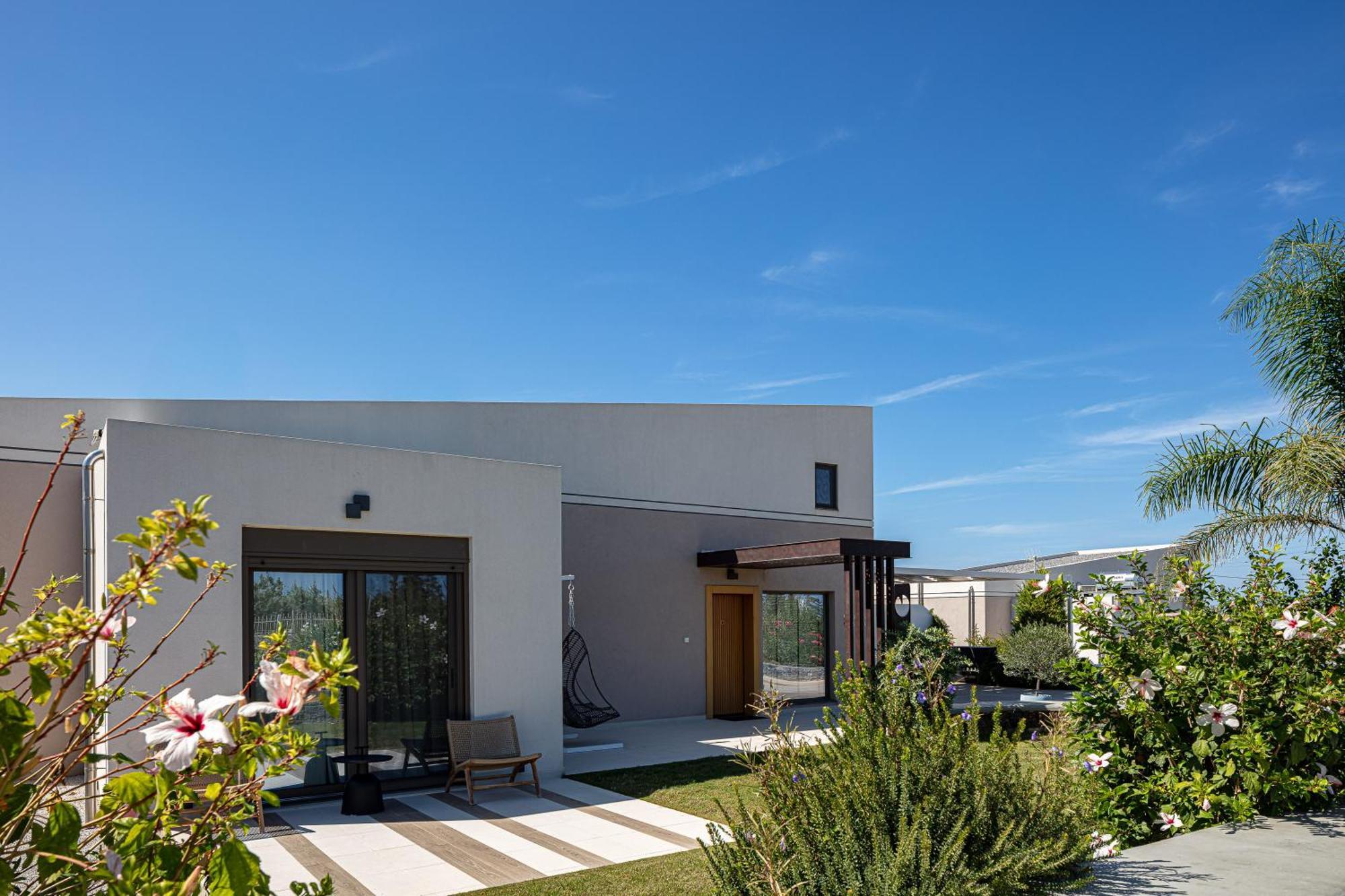 Terrazzo Luxury Villas Pigianos Kampos  Zewnętrze zdjęcie