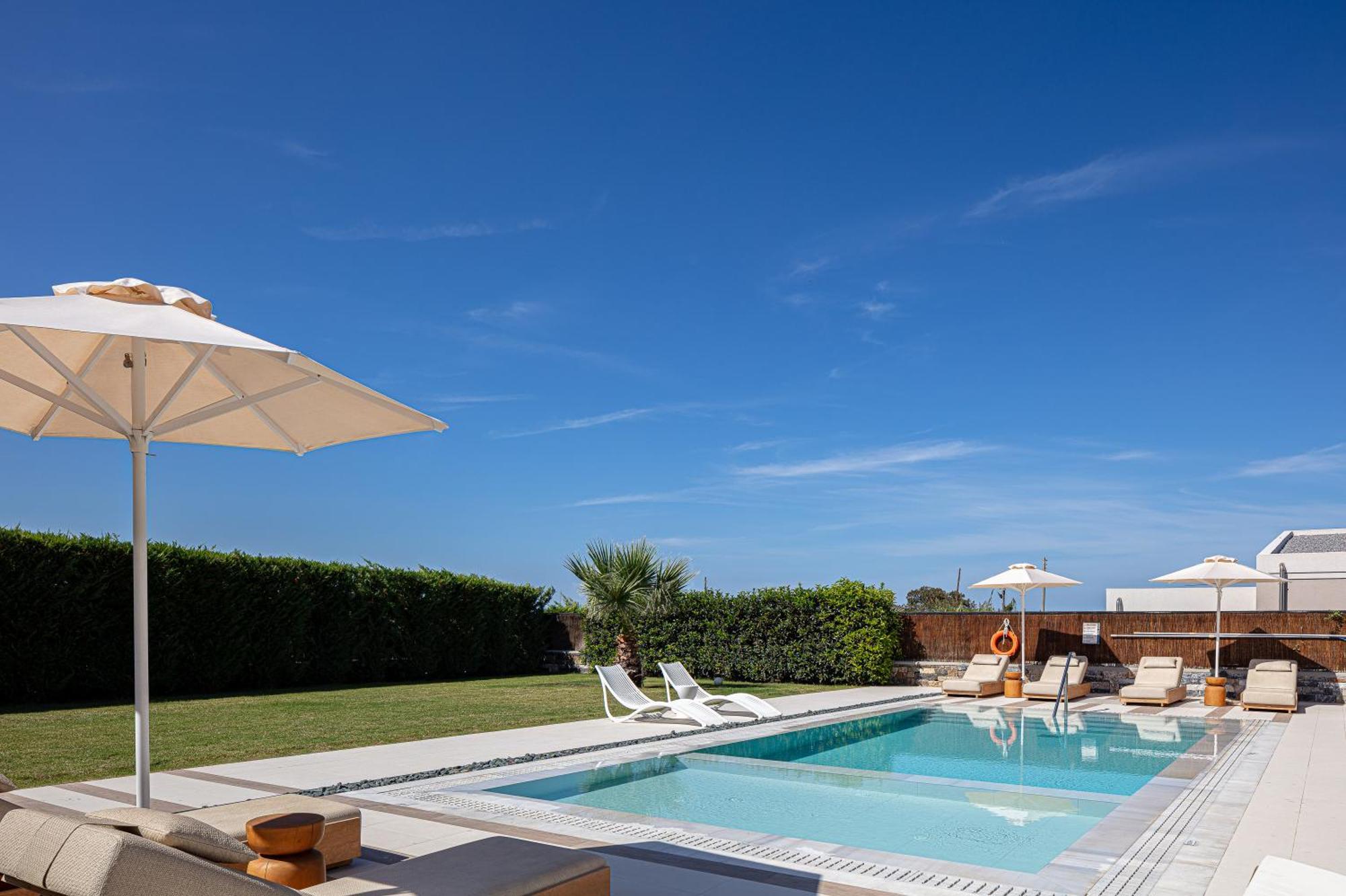 Terrazzo Luxury Villas Pigianos Kampos  Zewnętrze zdjęcie