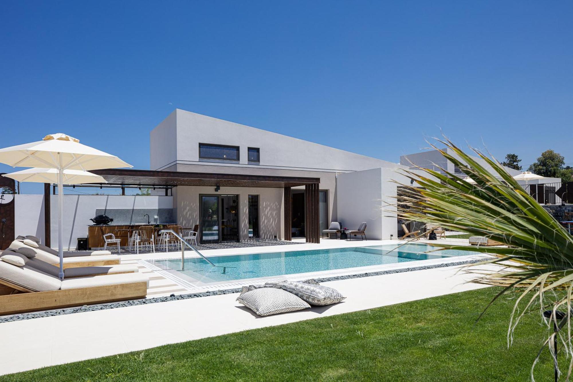 Terrazzo Luxury Villas Pigianos Kampos  Zewnętrze zdjęcie