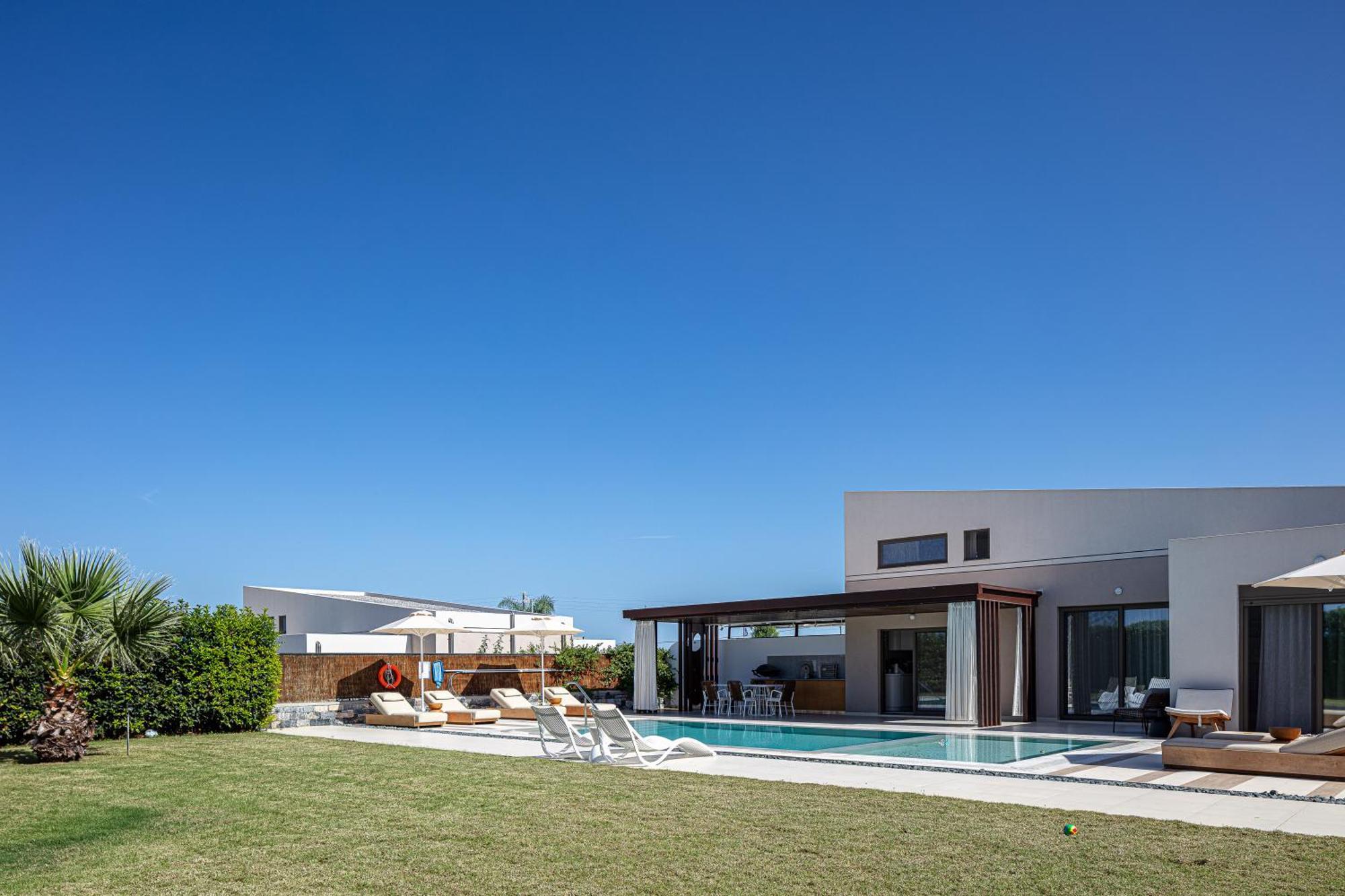 Terrazzo Luxury Villas Pigianos Kampos  Zewnętrze zdjęcie
