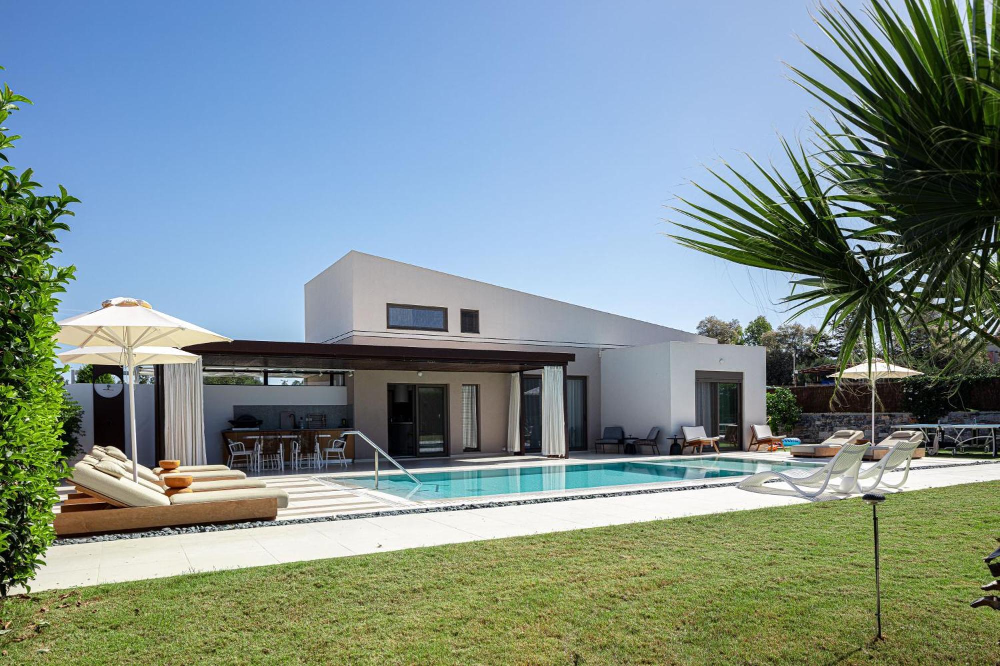Terrazzo Luxury Villas Pigianos Kampos  Zewnętrze zdjęcie