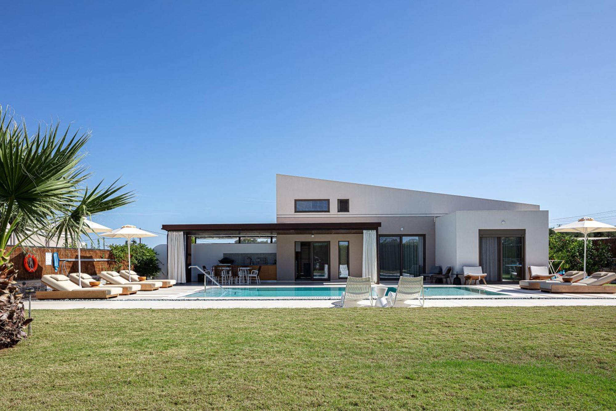 Terrazzo Luxury Villas Pigianos Kampos  Zewnętrze zdjęcie