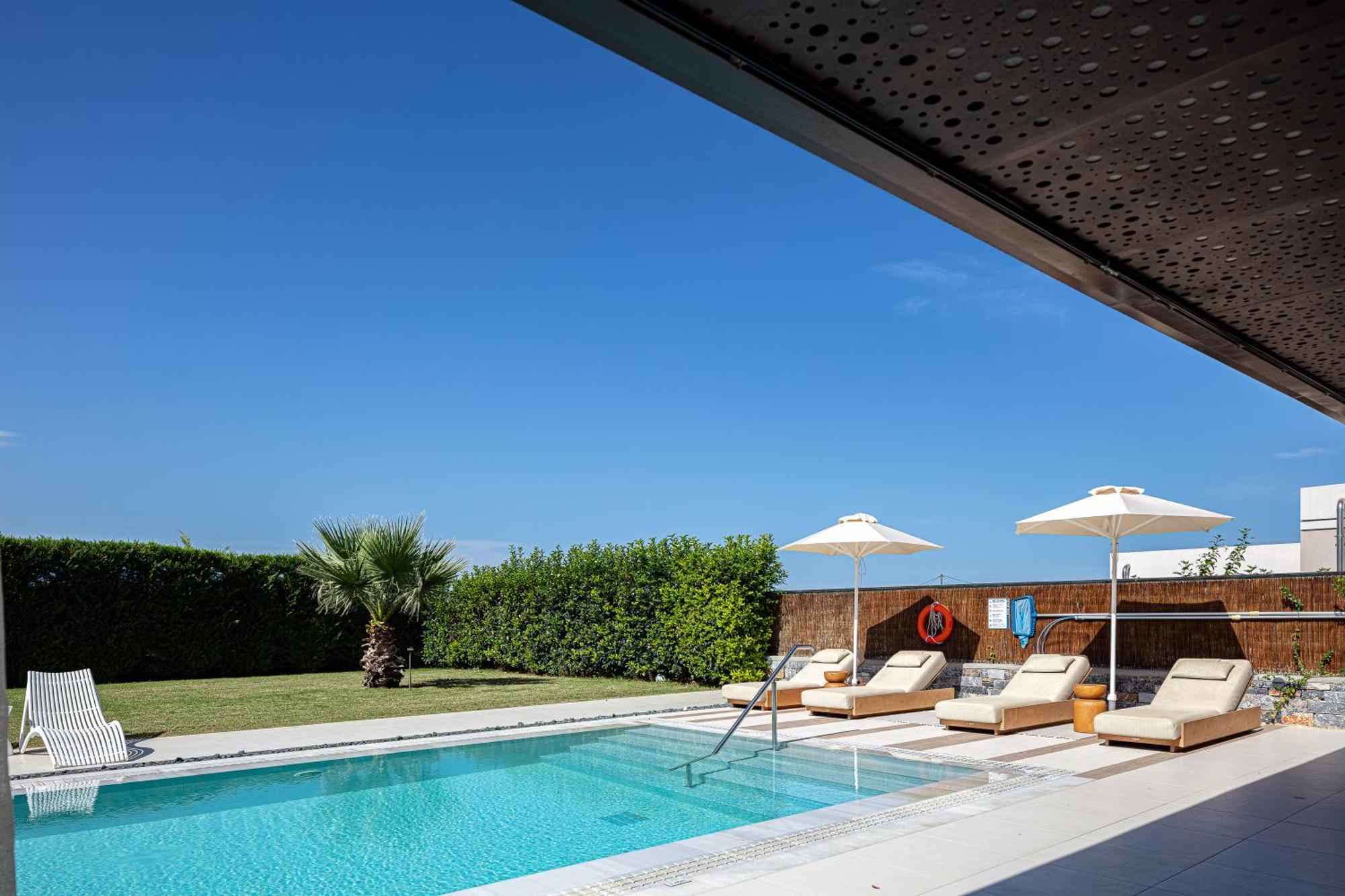Terrazzo Luxury Villas Pigianos Kampos  Zewnętrze zdjęcie